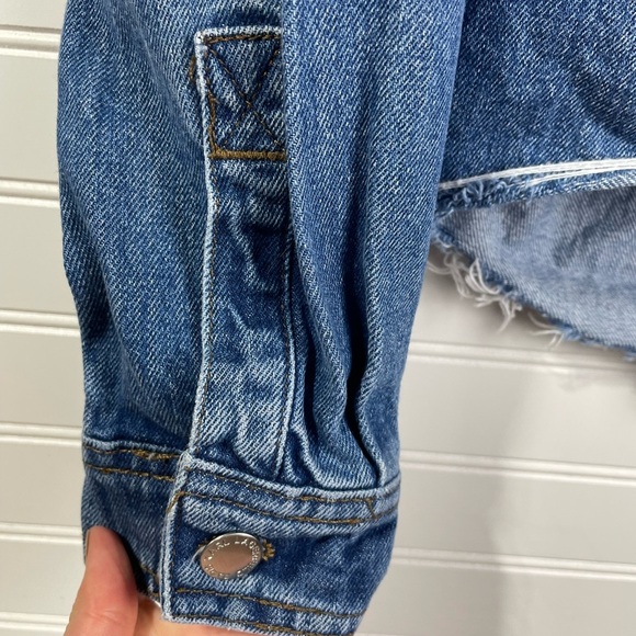 Karl Lagerfeld Jean Jacket Small Women’s - Picture 4 of 7